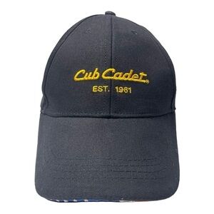 Cub Cadet Adjustable Black Hat